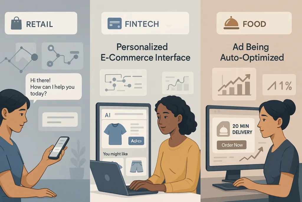 real-world-best-ai-marketing-strategy-use-cases Real-world AI marketing strategy examples with personalized user experiences.