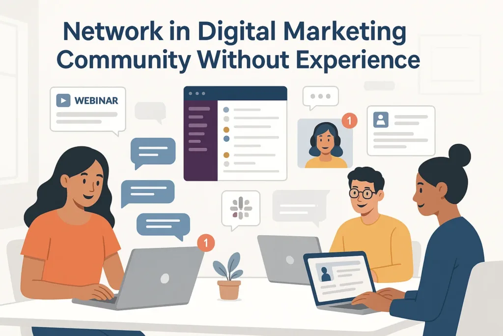 network-digital-marketing-no-experience Network to find a digital marketing job with no experience