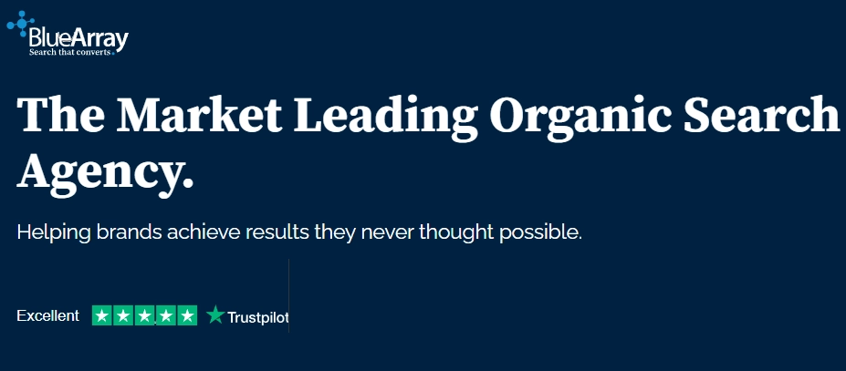 Blue Array, a well-known UK SEO consultancy.