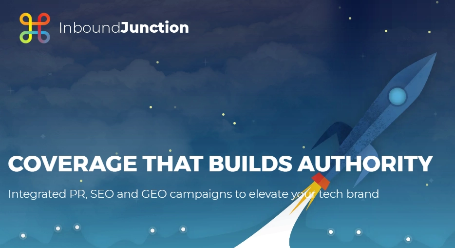 InboundJunction: specializing in content marketing, public relations, and link building for technology companies.