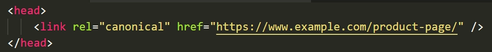 HTTP response header example showing a canonical declaration for a non-HTML PDF file HTTP response header example showing a canonical declaration for a non-HTML PDF file