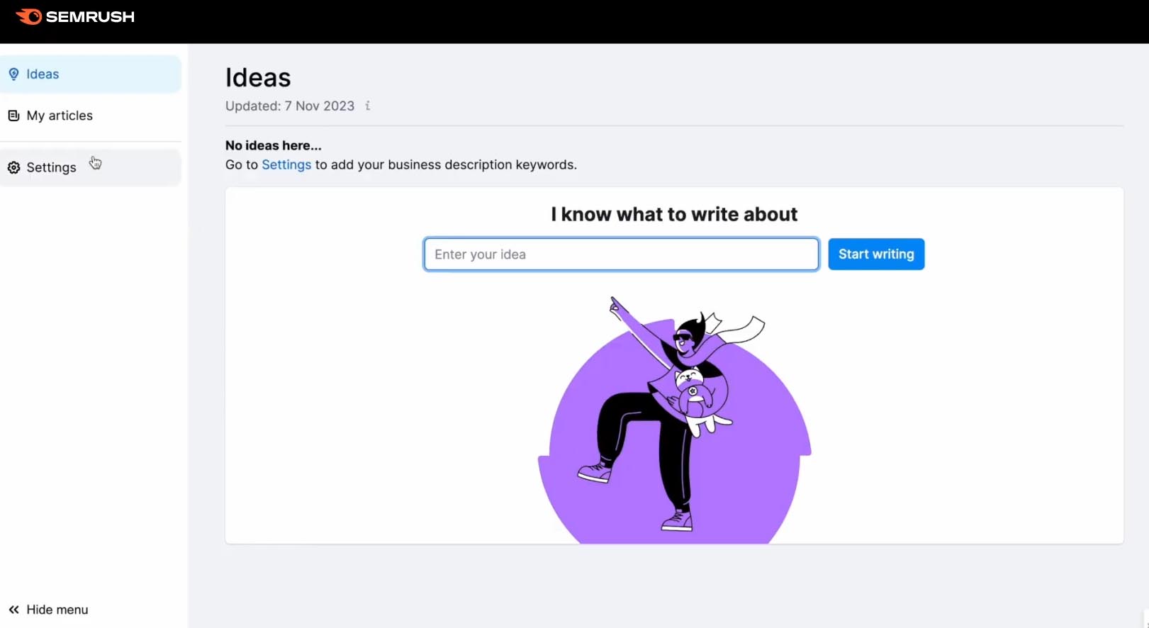 ContentShake AI tool for SEO-friendly content creation