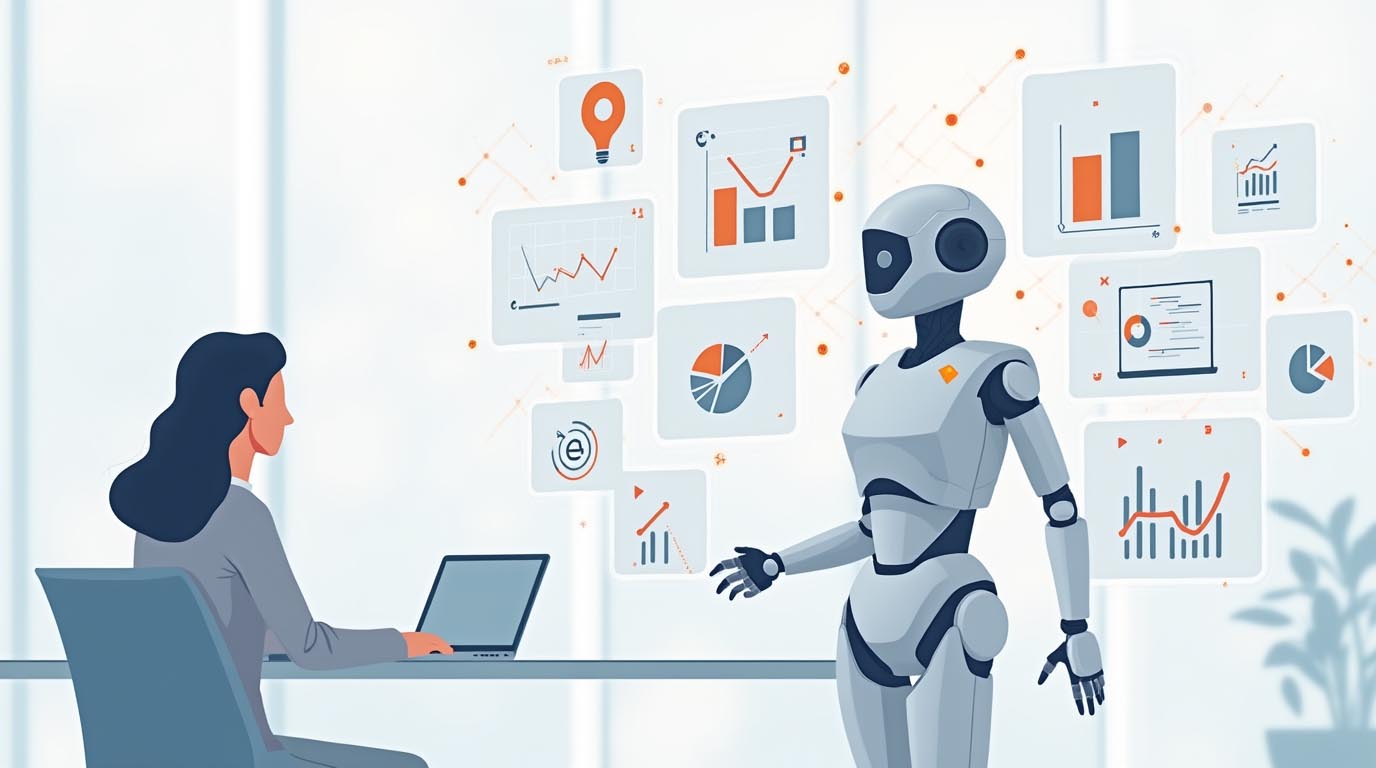 how-ai-enhances-data-analytics-workflows AI tool assisting in streamlining analytics workflows and data visualization.