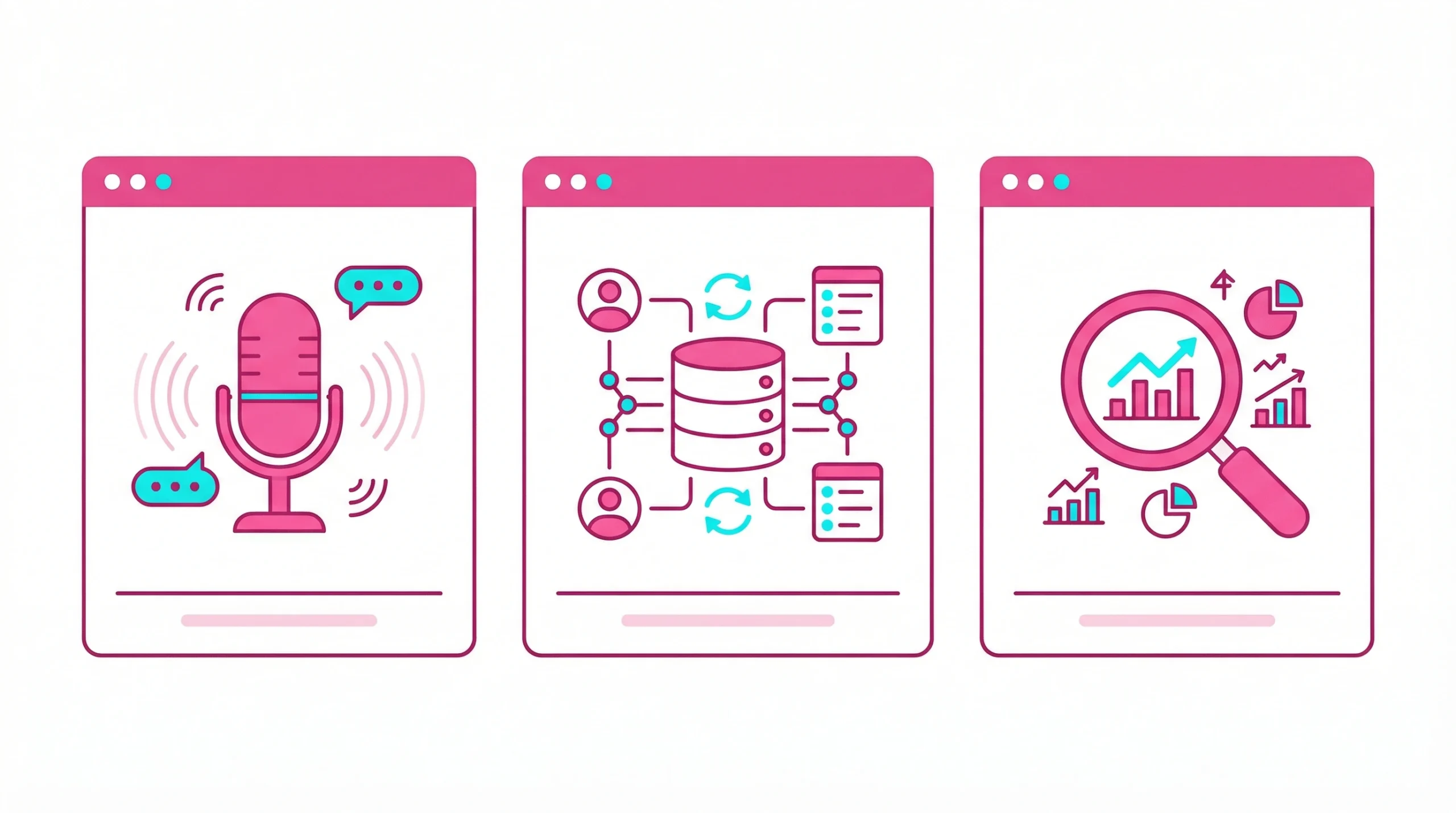 Visual checklist of key features to look for when selecting ai cold calling software.