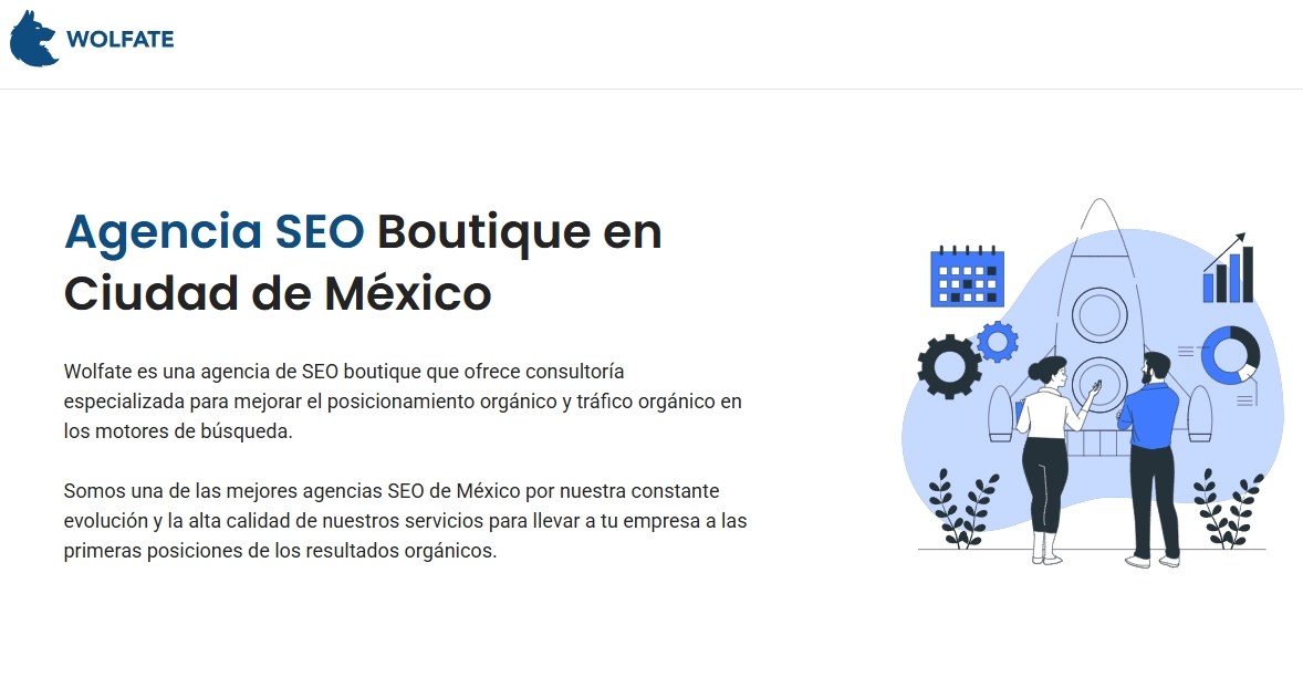 Wolfate agency branding, a trusted partner providing strategic SEO and high-performance marketing in Mexico. Wolfate agency branding, a trusted partner providing strategic SEO and high-performance marketing in Mexico.