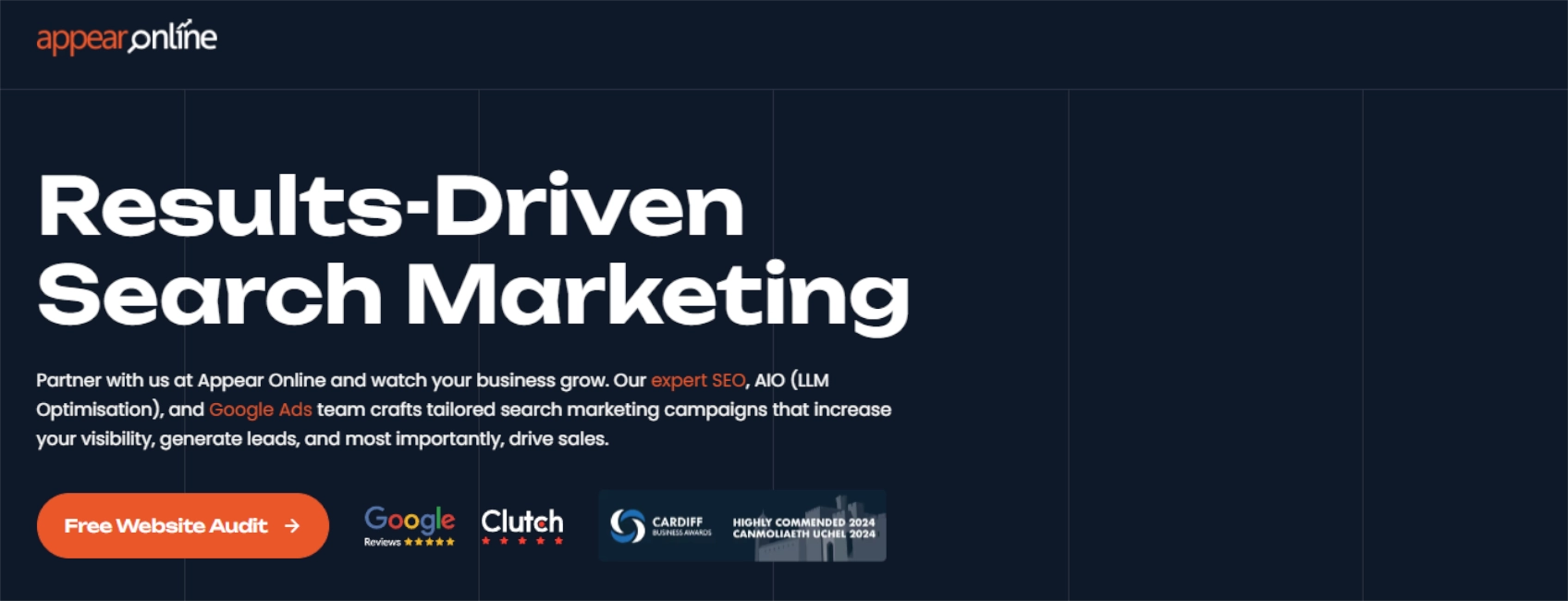 Appear Online agency focusing on visibility in AI overviews and generative search results.