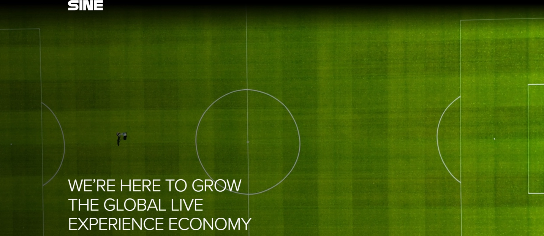 SINE Digital agency interface for data-driven marketing and search performance in London.