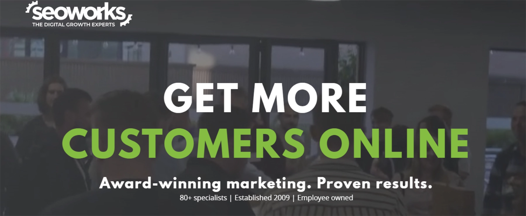 The SEO Works award-winning digital marketing and search engine optimization team in London.