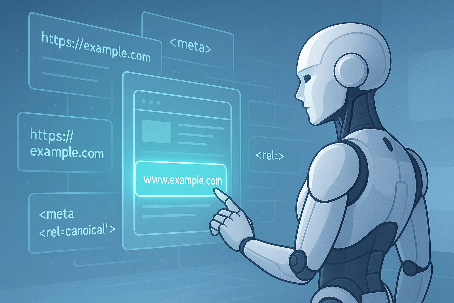 Best practices for canonical tag implementation using correct URLs and SEO standards.