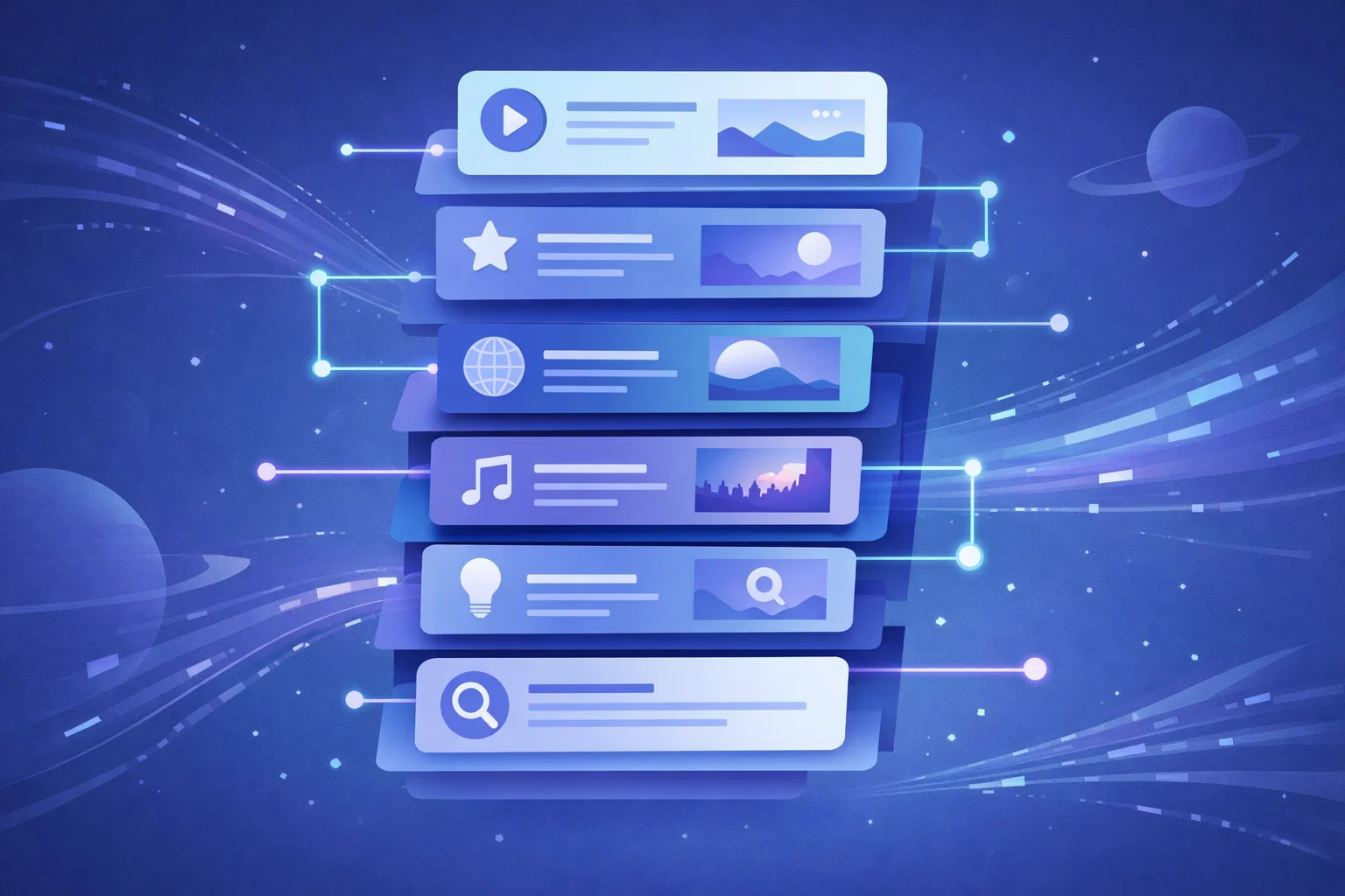 Ranking factors for Google Discover optimization guide featuring digital content interface layers.